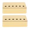 2Pcs Electric Guitar Pickup Shell Nickel Cover 50mm and 52mm Musical Instrument Accessories