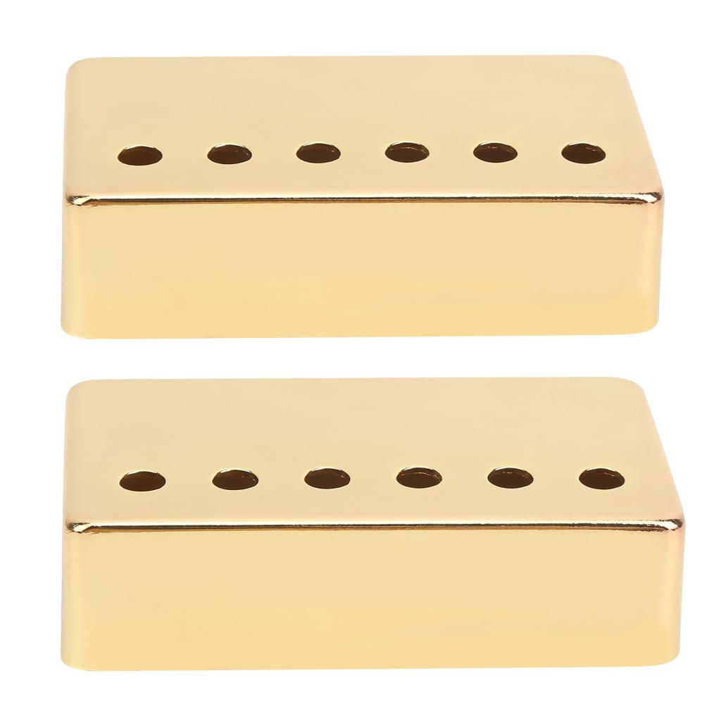 2Pcs Electric Guitar Pickup Shell Nickel Cover 50mm and 52mm Musical Instrument Accessories