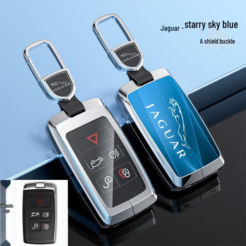 Jaguar Key Cover for XEL, XFL, E-Pace, F-Pace, F-Type, XE, XF, I-Pace, XJL Models (Unisex)