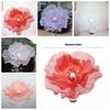 Simulation 3D Gauze Artificial Flower 50cm Big Giant Mesh Flower Hollow Silk Flower  Window Display