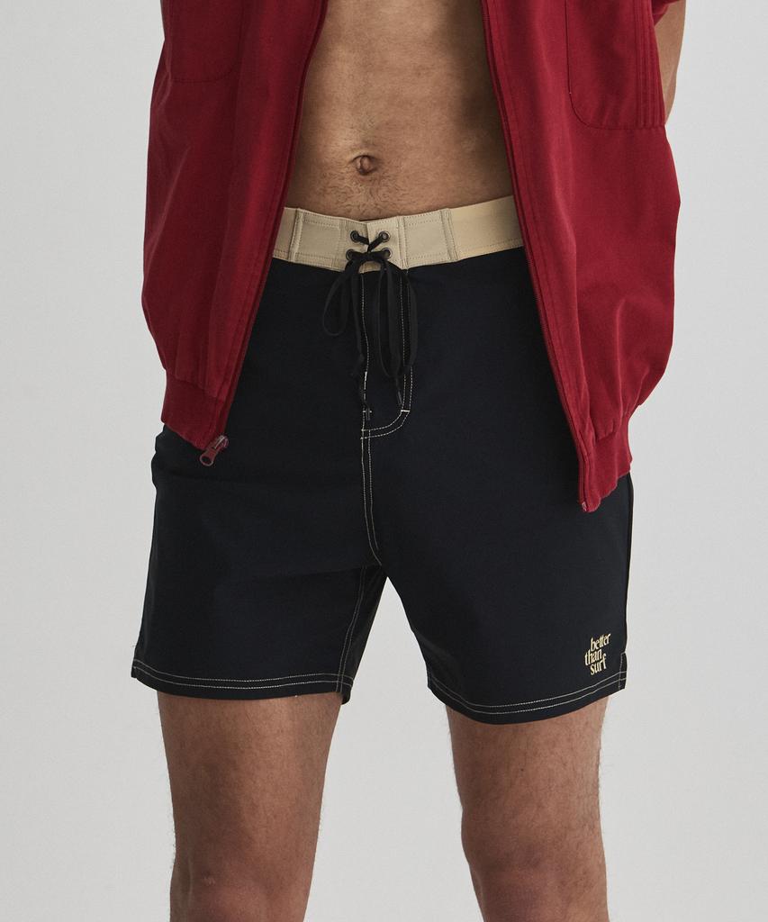 BETTER THAN SURF Sand Boardshorts - Black