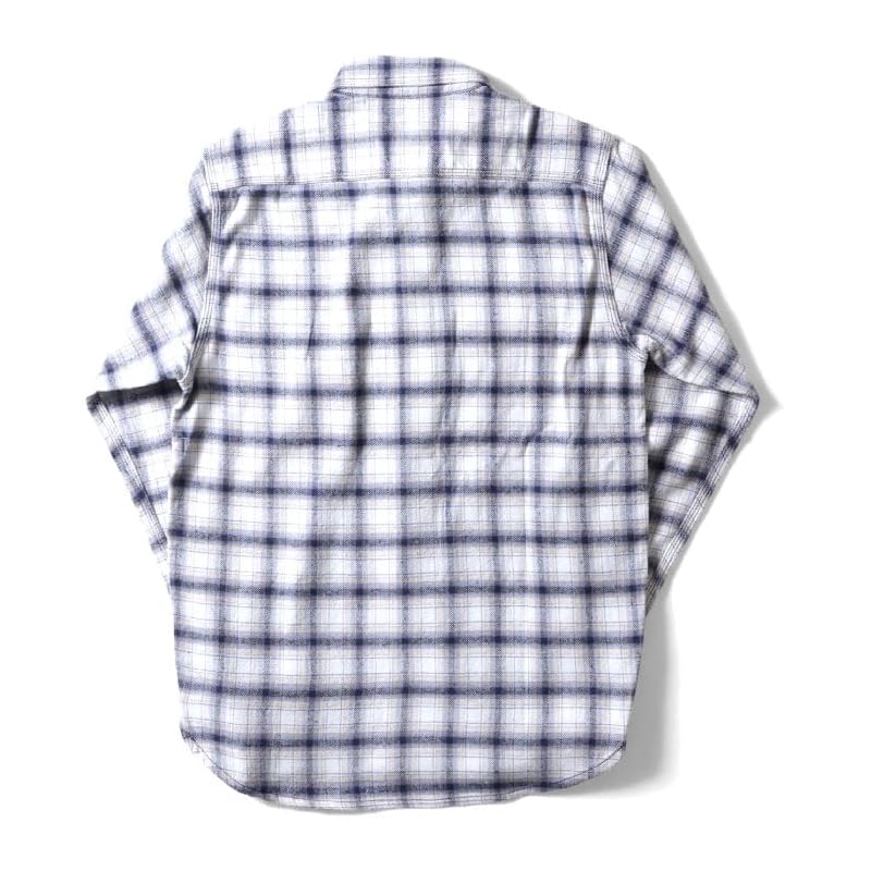 [Хьюстон] ФЛАНЕЛЕВАЯ РУБАШКА В КЛЕТКУ фланелевая рубашка в клетку 41143 (XL, ТЕМНО-СИНИЙ)