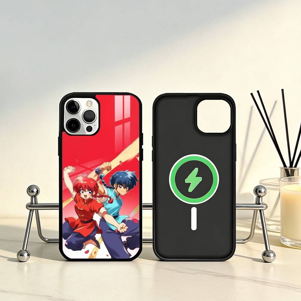Comics R-Ranma 1-2 Phone Case For iPhone17,16,15,14,13,12,11 Plus,Pro Max Magnetic For Magsafe Wireless Charging