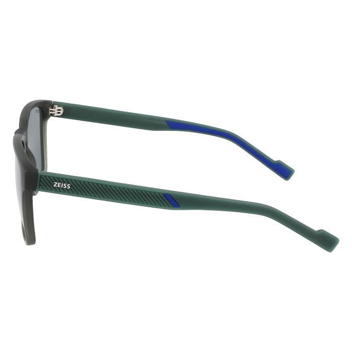 Lunettes de Soleil - ZEISS - ZS22520SLP - 301 MATTE TRANSPARENT GREEN - Taille 54/19/145 - Homme