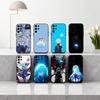 R-Римуру Т-Темпест-Т S-Слайм Чехол для телефона для Samsung S25,S24,S21,S22,S23,S30,Ultra,S20,Plus,Другие Мягкий Черный Чехол