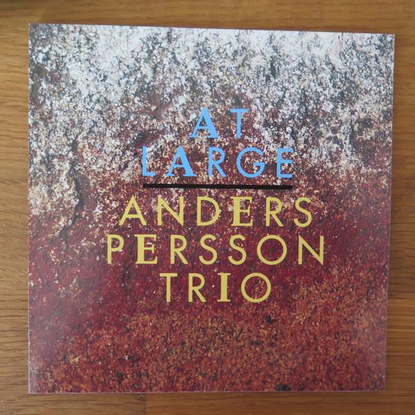 CD ANDERS PERSSON TRIO - At Large DRCD286 Dragon 1996 Japan Jazz Used