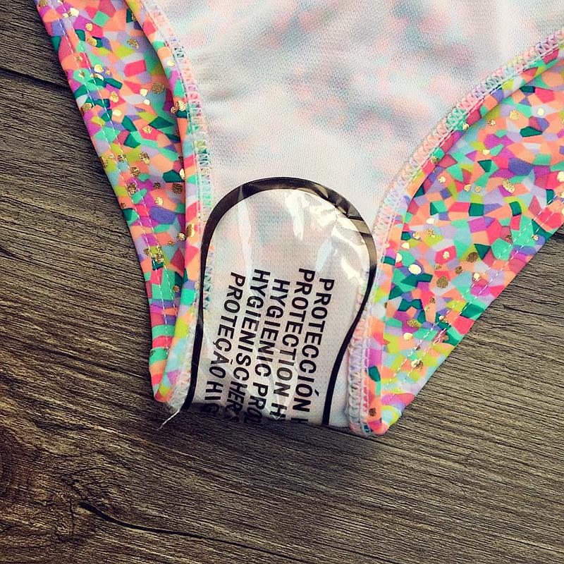 Детский купальник с принтом