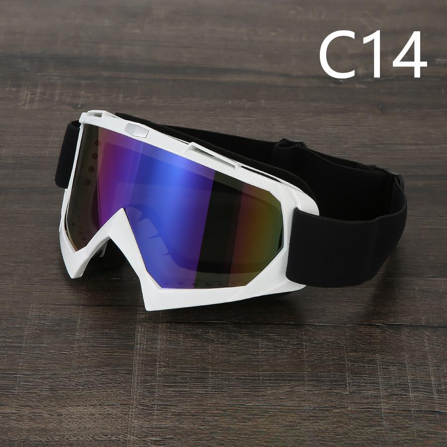 Очки для верховой езды Очки для езды по пересеченной местности Мотоциклетные очки Лыжные очки для защиты от ветра и песка