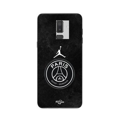 Coque De Téléphone - MANIACASE - Samsung Galaxy J8 2018 - Noir - PSG Jordan Logo - Souple