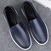 Модная мужская обувь из натуральной кожи, роскошные мужские лоферы, мокасины, дышащие слипоны, обувь для вождения, удобная деловая обувь