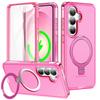 For iPhone 17 Pro Max Magnetic Case TPU + PC Shockproof Phone Cover
