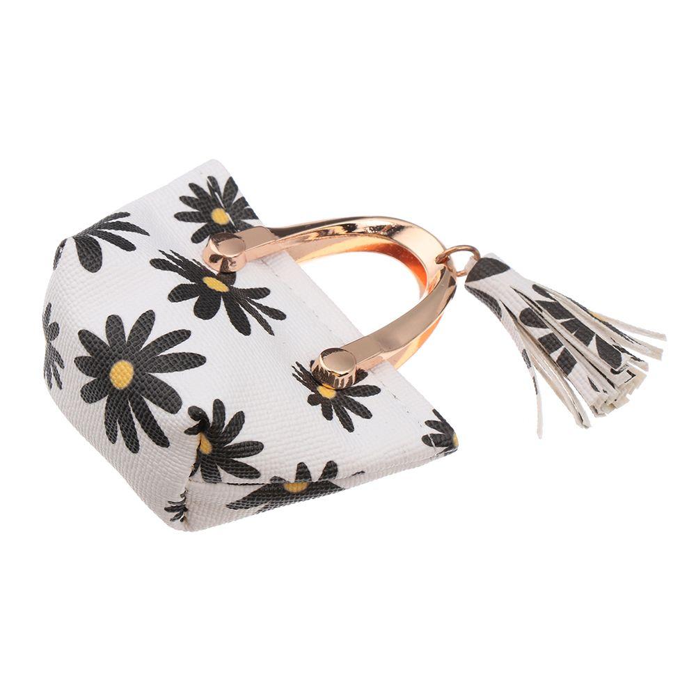 4 Styles Dollhouse Kids Toys Accessories Dolls Handbag Lady Leather Bag 1/6 Doll Accessories Purse