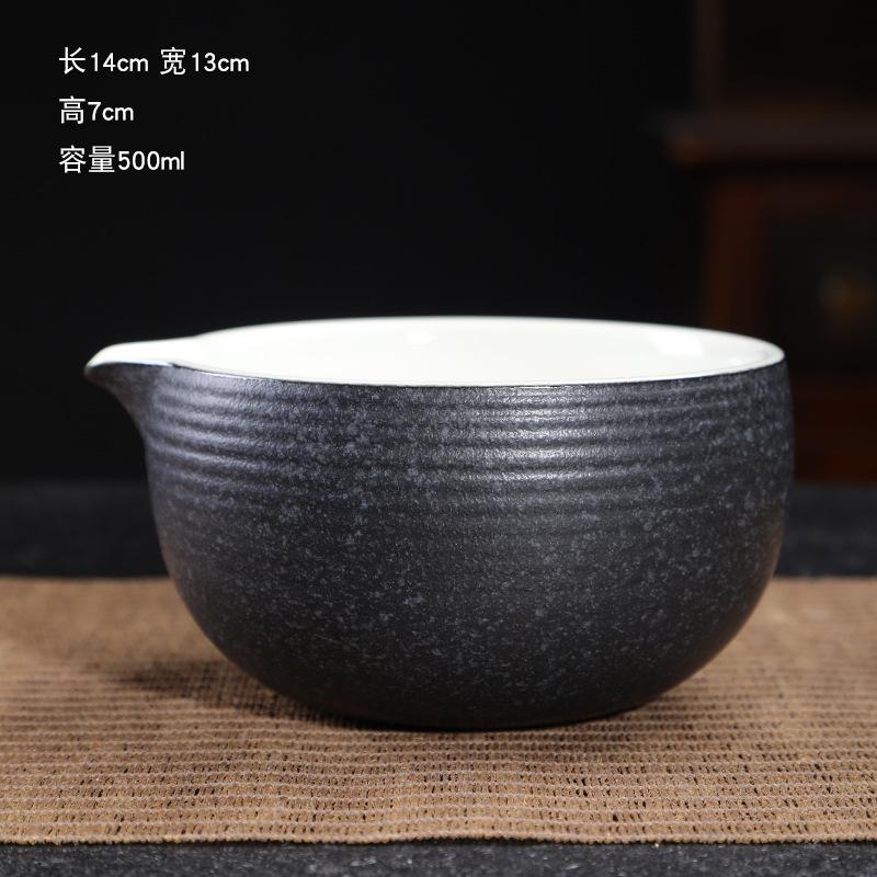 Набор для матча из черной керамики Традиционный набор для чая матча Венчик и чаша Мерная ложка Японский ручной способ приготовления матча Для начинающих