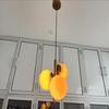 Pendant Lights Raw Brass Chandelier Light Frosted Glass Ball Modern Ceiling Lighting Pendant Lights