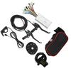 Electric Bicycle Conversion Kit JN22A Controller OMT M3 Panel Brake Handle and Thumb Throttle Set for 500W Motor