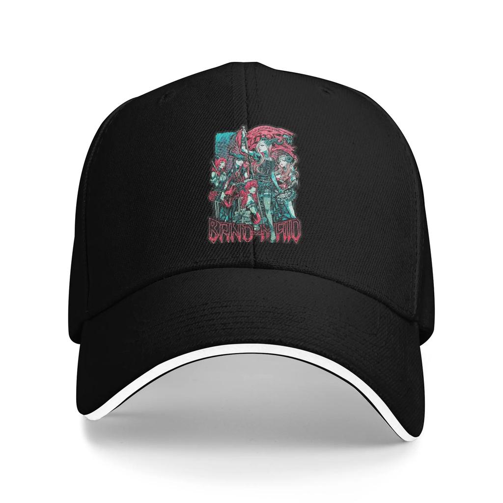 Band Maid Rock Music Baseball Cap Casual Sandwich Caps Unisex Women Breathable Hats Cap Sport
