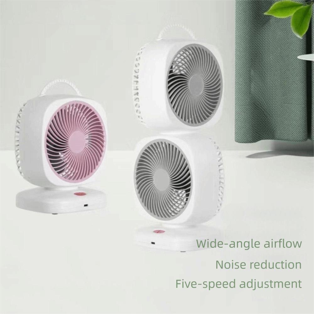 High Wind Wireless Fan Brushless Portable Fan USB Power Supply Rechargeable Fan Outdoor Use