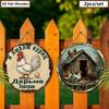 2pcs Funny Russian Henhouse Wooden Sign with Chicken Pattern - Retro Decorative Plaque for Chicken Coop, Farm Decor - Animal-themed Ornament