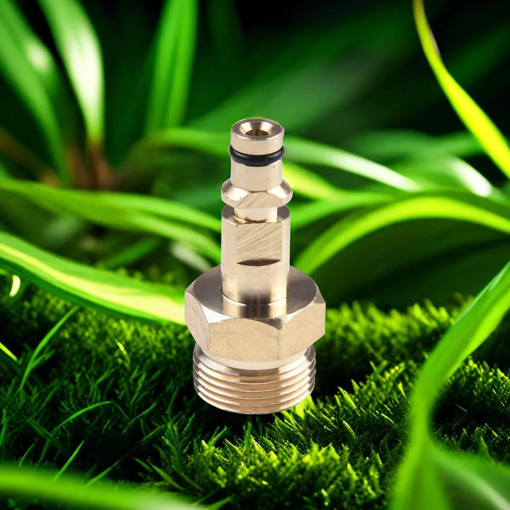 1 шт. Муфта для садовых электроинструментов, адаптер для деталей мойки высокого давления M22, быстроразъемный штуцер, твердый латунный шланговый адаптер