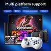 Y04 Game Controller 6-key Fighting Game Controller with Adjustable Height Hall Joystick Supporting PC/IOS/Switch/Android 1