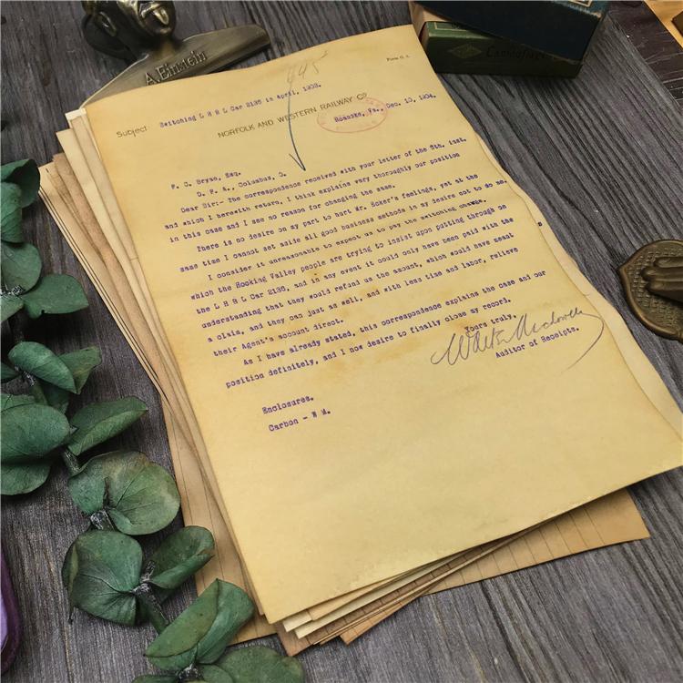 Handmade Coffee Dyeing Paper Material Background Journal Decoration Mail Letter Old Papers DIY Scrapbooking Craft Paper