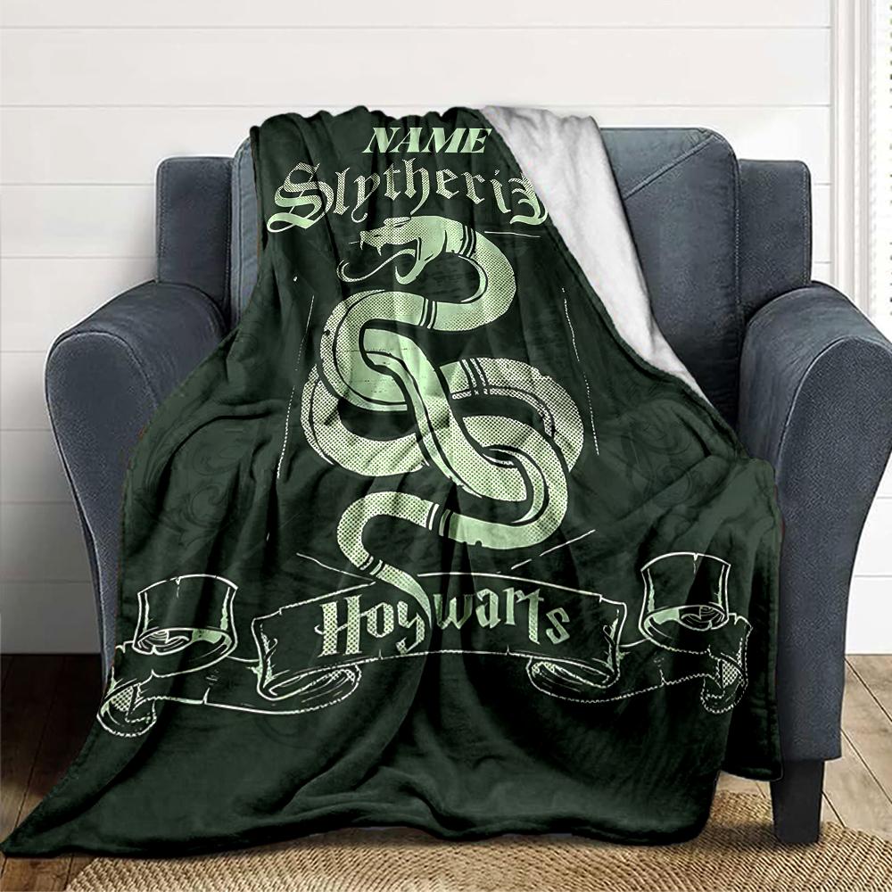 Custom Name Platform Nine Three-Quarters blanket for Couch & Bed, Plush Cozy Fuzzy Blanket Super Soft & Warm Blankets for Fall and Winter. 0908100