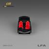 HZN3 1:64 Lexus Lfa Diecast Alloy Car Model Toy Collectible Display Gift