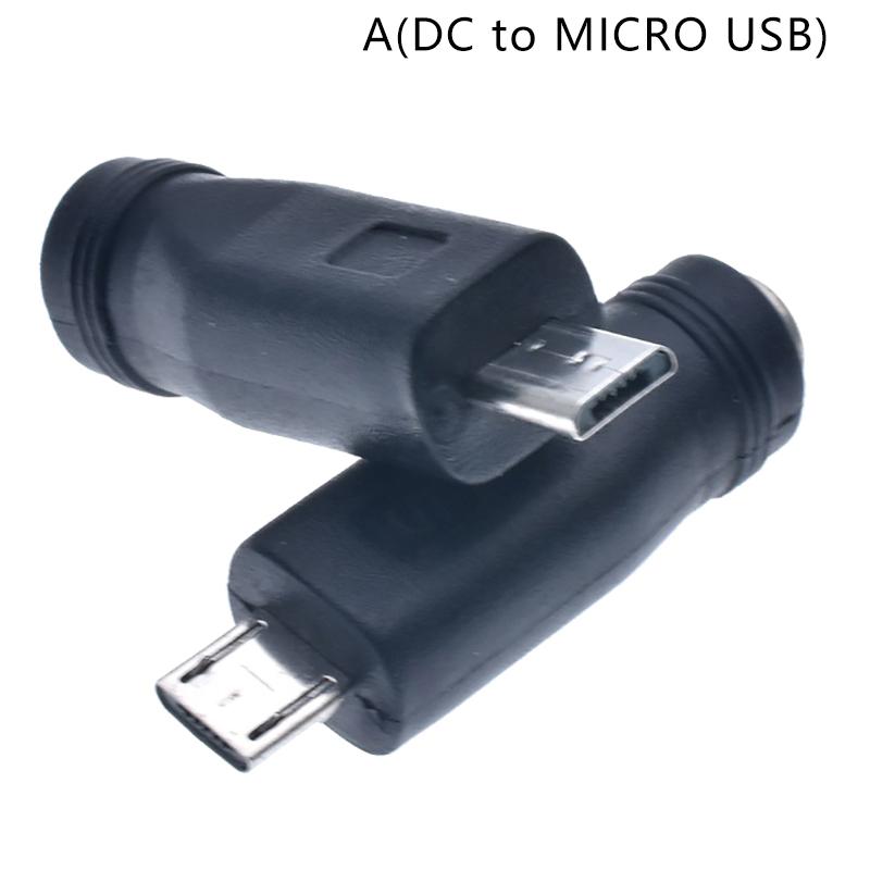 Тип C / Планшетный Micro Usb 2.0 в DC 5.5X2.1 мм разъем питания адаптер штекер Usb C в DC 5.5*2.1 разъем питания адаптер конвертер 5 В