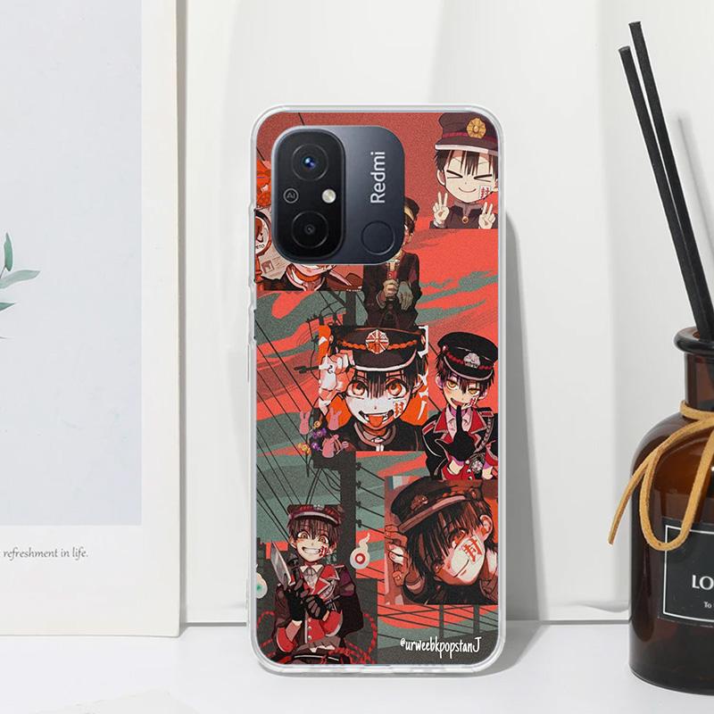 Чехол для телефона с аниме Туалетный мальчик Ханако-кун Для Xiaomi Redmi 12C 12 10C 10A 10 9C 9A 9T 9 8A 8 7A 7 6A 6 Pro K70 K40 K20 Fundas Bac