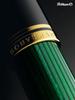 Pelikan Souveran M1000 Fountain Pen Extra Fine Green Stripe Authorized Import