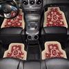 Новые коврики в салон автомобиля в китайском стиле, универсальные, грязеотталкивающие, землисто-красные, создающие атмосферу, можно резать, коврики в салон из диатомита