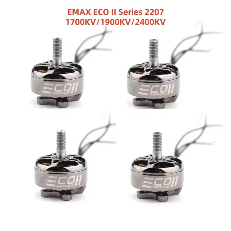 EMAX ECOII 2807 1300/1700/1500KV or ECOII 2207 1700/1900/2400KV Outrunner Brushless Motor for RC FPV Drone Quadcopter DIY Parts