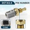 Coolant Water Temp Sensor Gold Tone Inner ONE  For Mazda 3 No.L35G-18-840