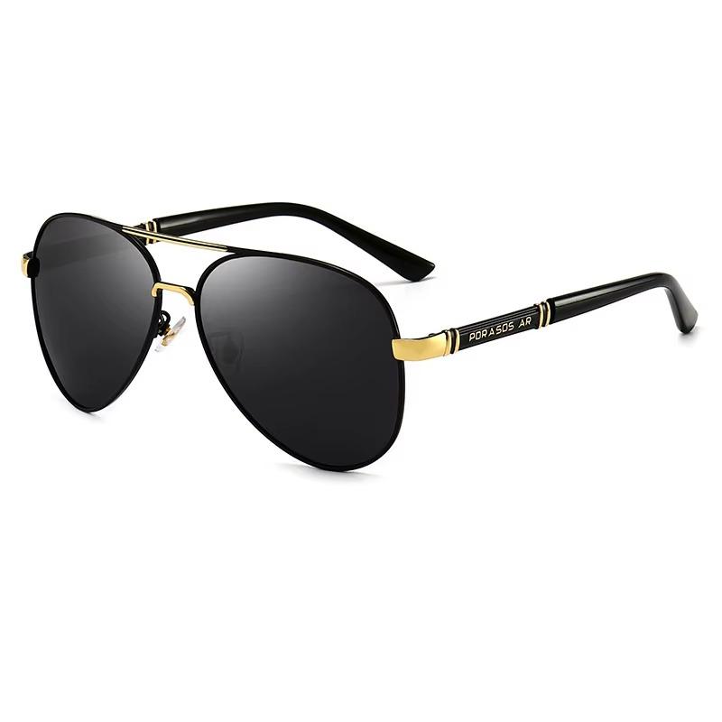 Авиационные поляризованные солнцезащитные очки для мужчин и женщин, фирменный дизайн, роскошь, мода, винтажные трендовые солнцезащитные очки Polaroid для вождения и рыбалки 2025