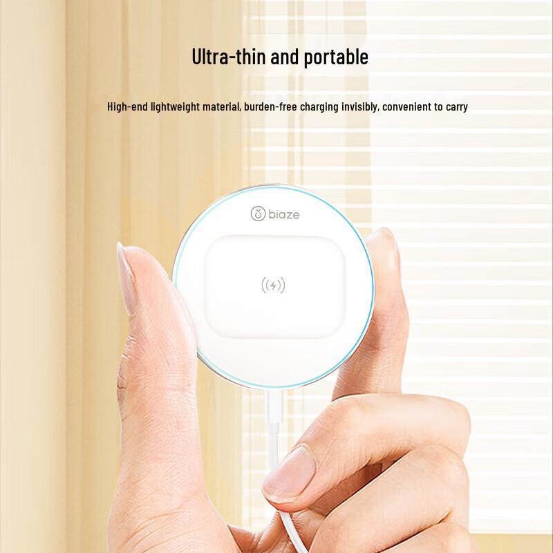 BIAZE Универсальное беспроводное зарядное устройство для AirPods и телефонов