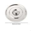 Cooking Pot Lid Round Cover with Handle Cookware Replacement Professional Skillet Frying for