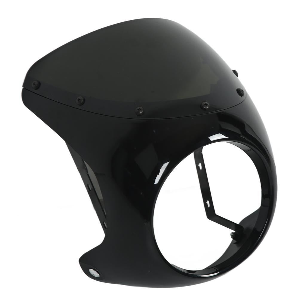 7-дюймовый обтекатель фары мотоцикла защитное ветровое стекло универсальное для большинства мотоциклов круглое