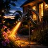 Solar Powered Solar Fire Garden Lamp Waterproof Resin Dragon Fire Garden Light  Patio