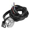 Trailer Connector, 7 Pin European Trailer Connector Socket Wiring Plug 2m Cable for Commercial Vehicle Semi Trailer