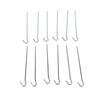 12pcs Tent Ground Stakes Heavy Duty Galvanized Iron Tent Ground Pegs for Outdoor Camping