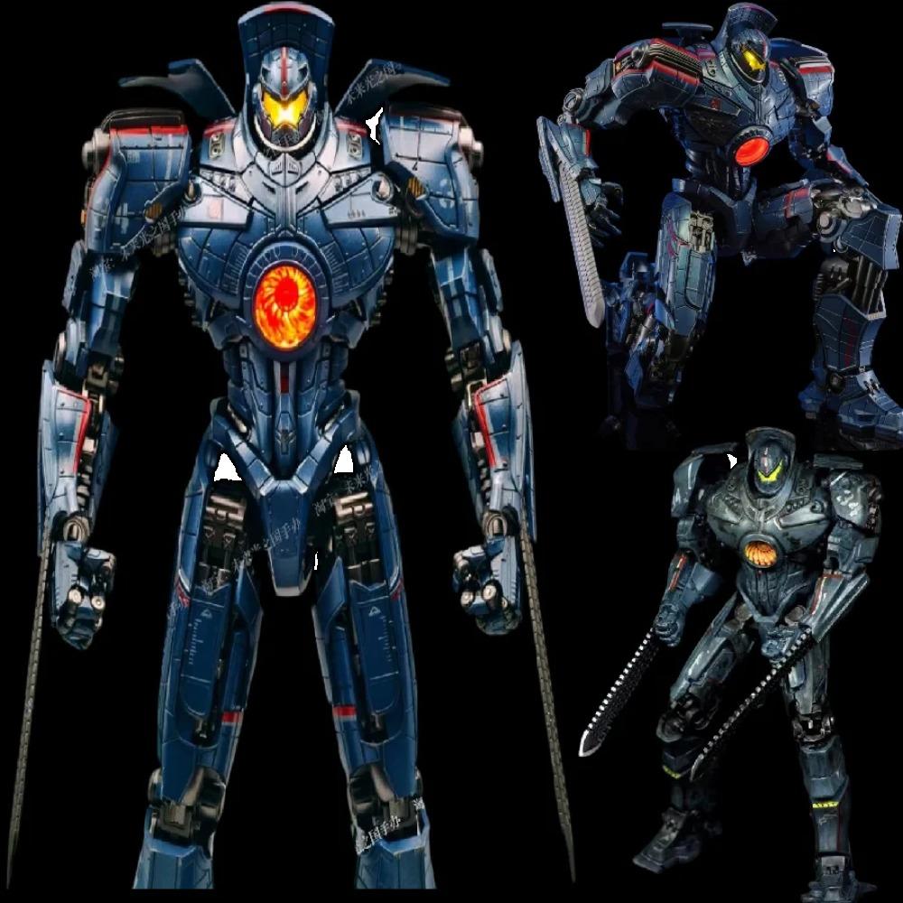 Neca Тихоокеанский рубеж Модель меха Черно Альфа Мобильный Светящийся Декоративный Орнамент Коллекция Ручная работа Мальчик Игрушка Робот Подарки на День Рождения