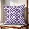 Abstract geometry Art Cushion Cover Natural Linen Organic Fabric DoubleSided Printing Couch Pillow Covers Home Decor