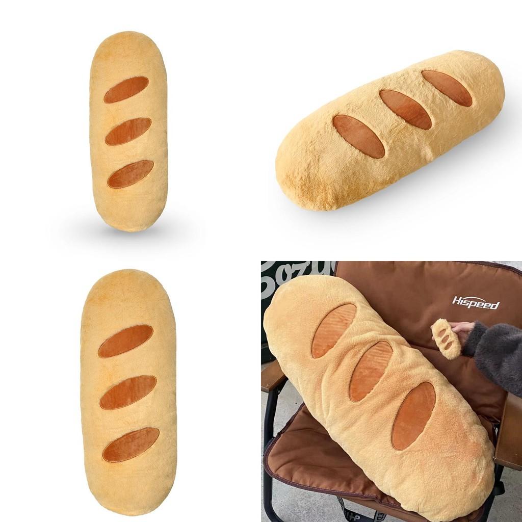 Simulation Baguette Bread Plush Toys Pillows Cushions For Lounge Comfort Sleep Support Girls Comfort Gift