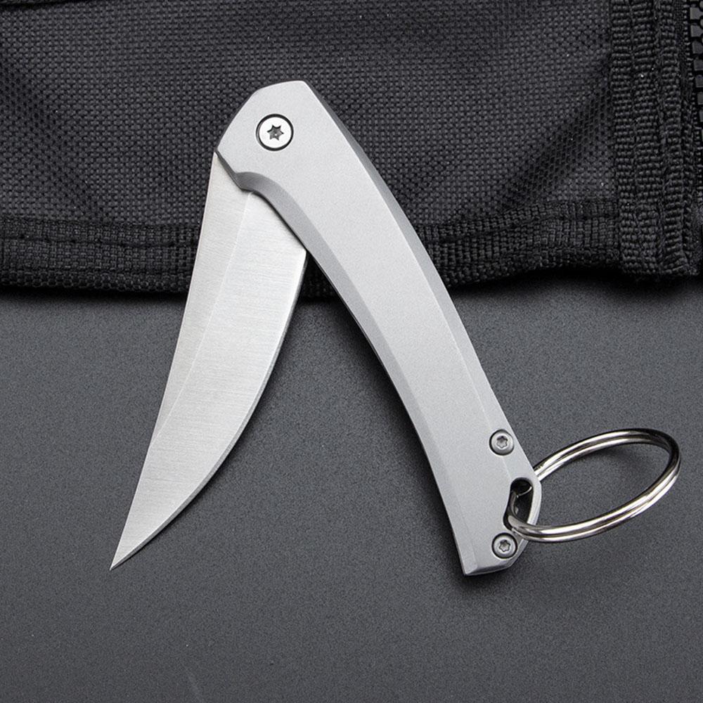 Портативный складной нож для кемпинга, небольшой карманный нож с лезвием D2, складные ножи для выживания на открытом воздухе, тактические охотничьи ножи