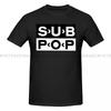 2024 Креативная графическая футболка SUB POP с принтом, повседневная, свободная, в стиле харадзюку, унисекс, для мужчин, настраиваемые футболки с аниме-паттерном, Y2K