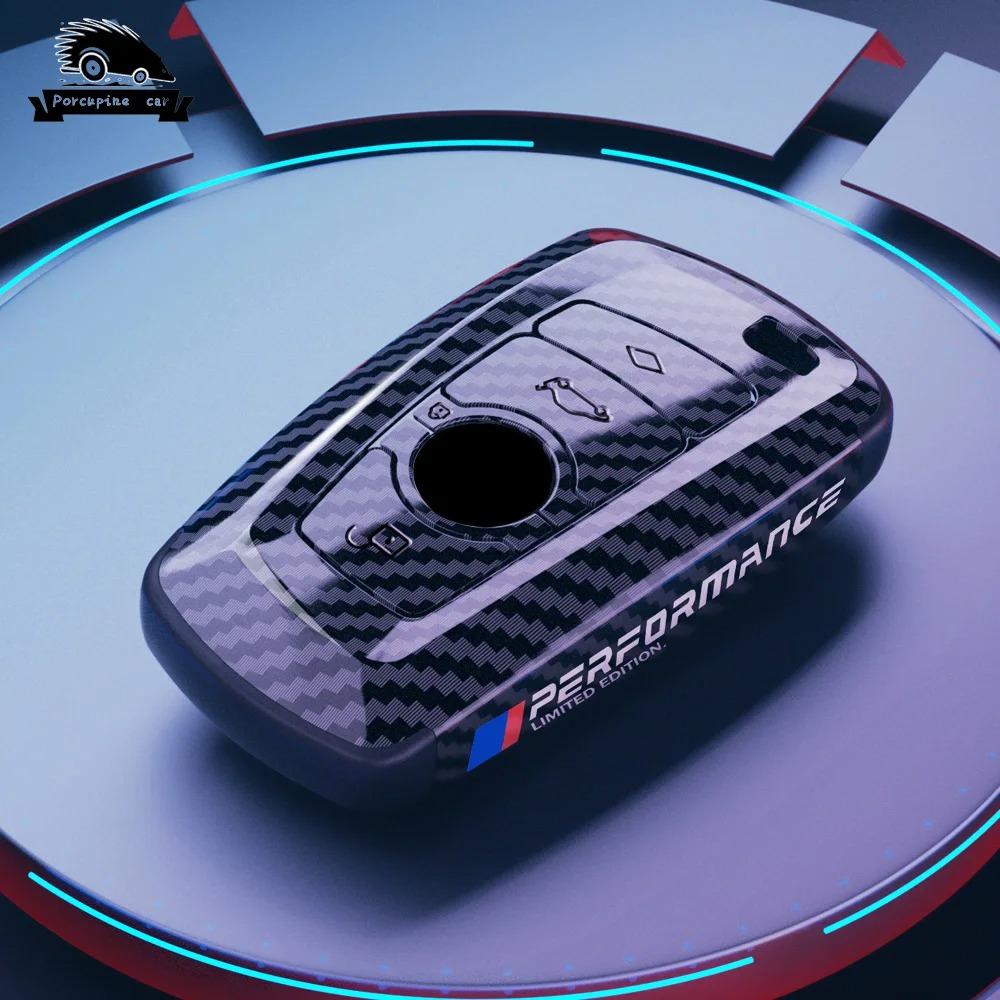 ABS Carbon Fiber Car Key Cover Case For Bmw F20 F30 F31 F34 F10 F11 F25 I3 M3 M4 F15 F16 3 5 Series GT Car-Styling Accessories