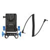 V Mount Battery Plate 7 Output V Lock Battery Plate Adapter for DSLR Camera BMPCC 4K 6K Camcorder