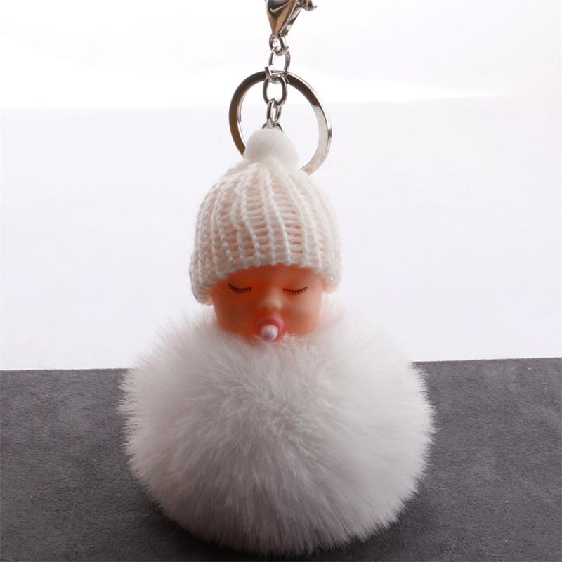 Мяч-брелок, кукла, меховой трансграничный маленький подарок, поделки, оптовая продажа, плюшевая кукла, подвеска, сумка, автомобиль, мультяшный персонаж
