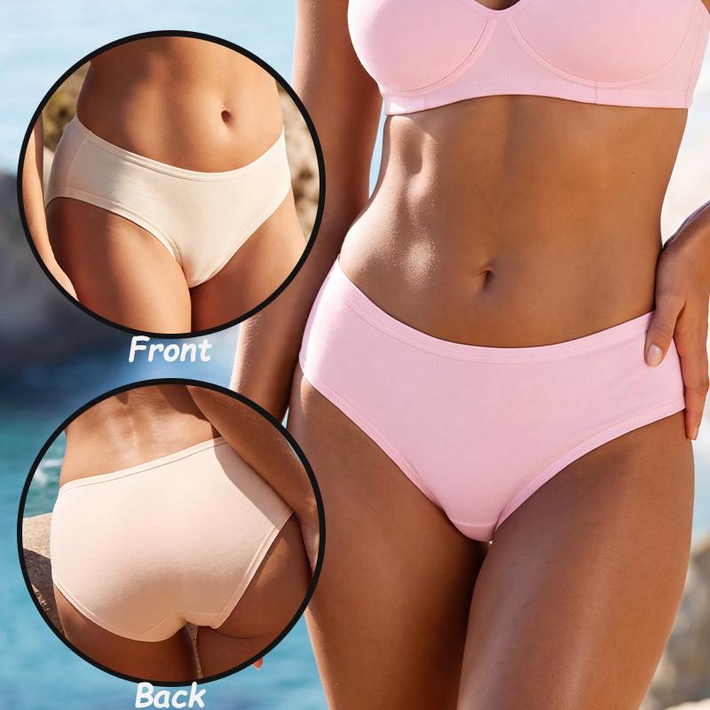 FINETOO 6PCS Seamless Cotton Printing Panties Low Waist Breathable Underpants Spring Autumn XS-XXL Underwear Female Comfortable Lingerie