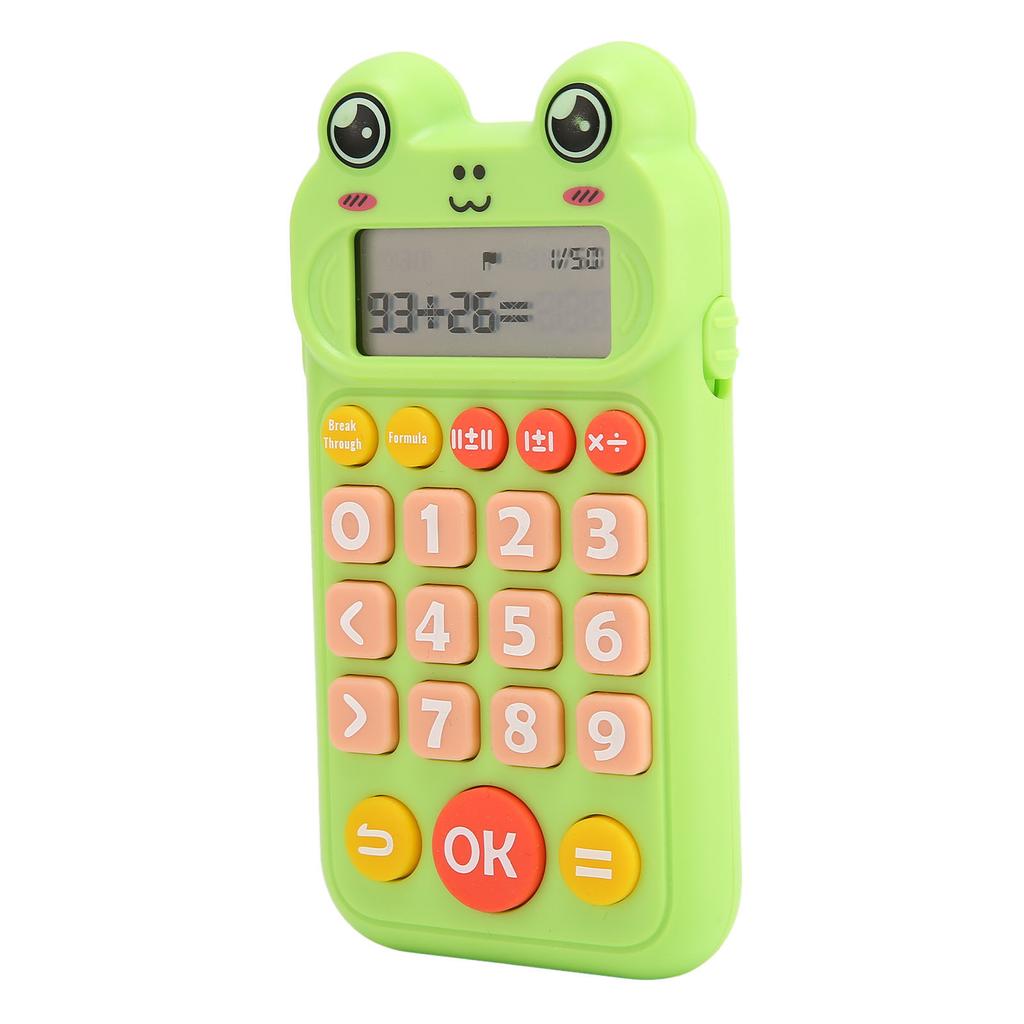 Kids Oral Arithmetic Toy Clear Voice Prompts LCD Screen Portable Arithmetic Exercise Toy for Entertainment for Learning